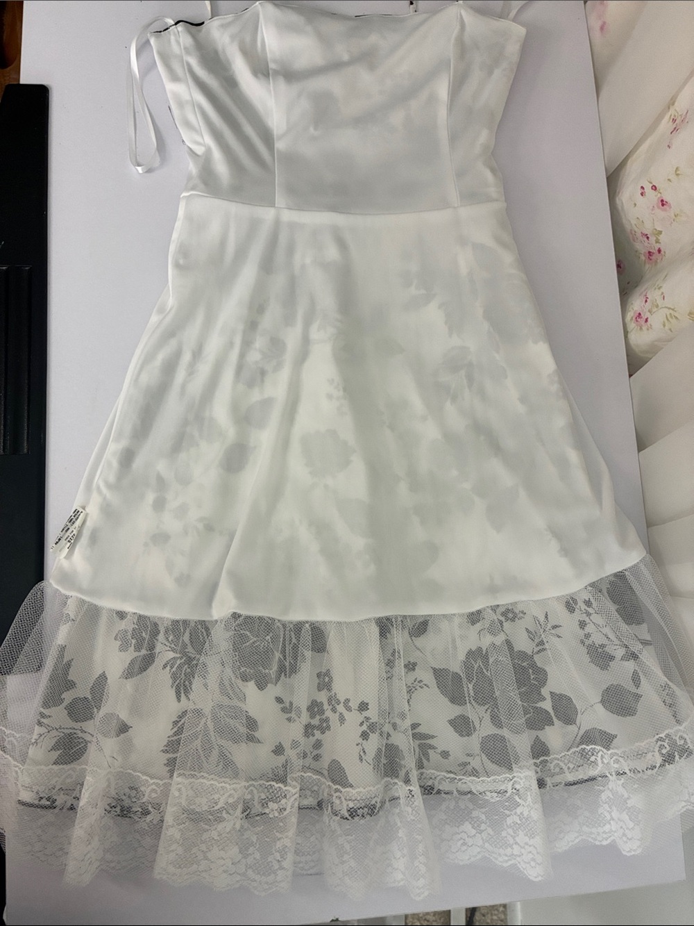 A. Byer Black and White Dress - Picture 13 of 16